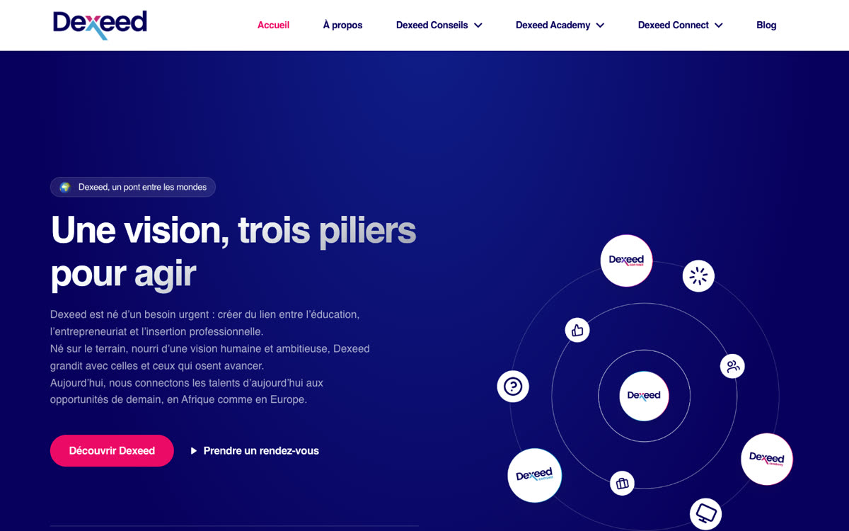 Site internet pour un cabinet d’expertise comptable à Paris